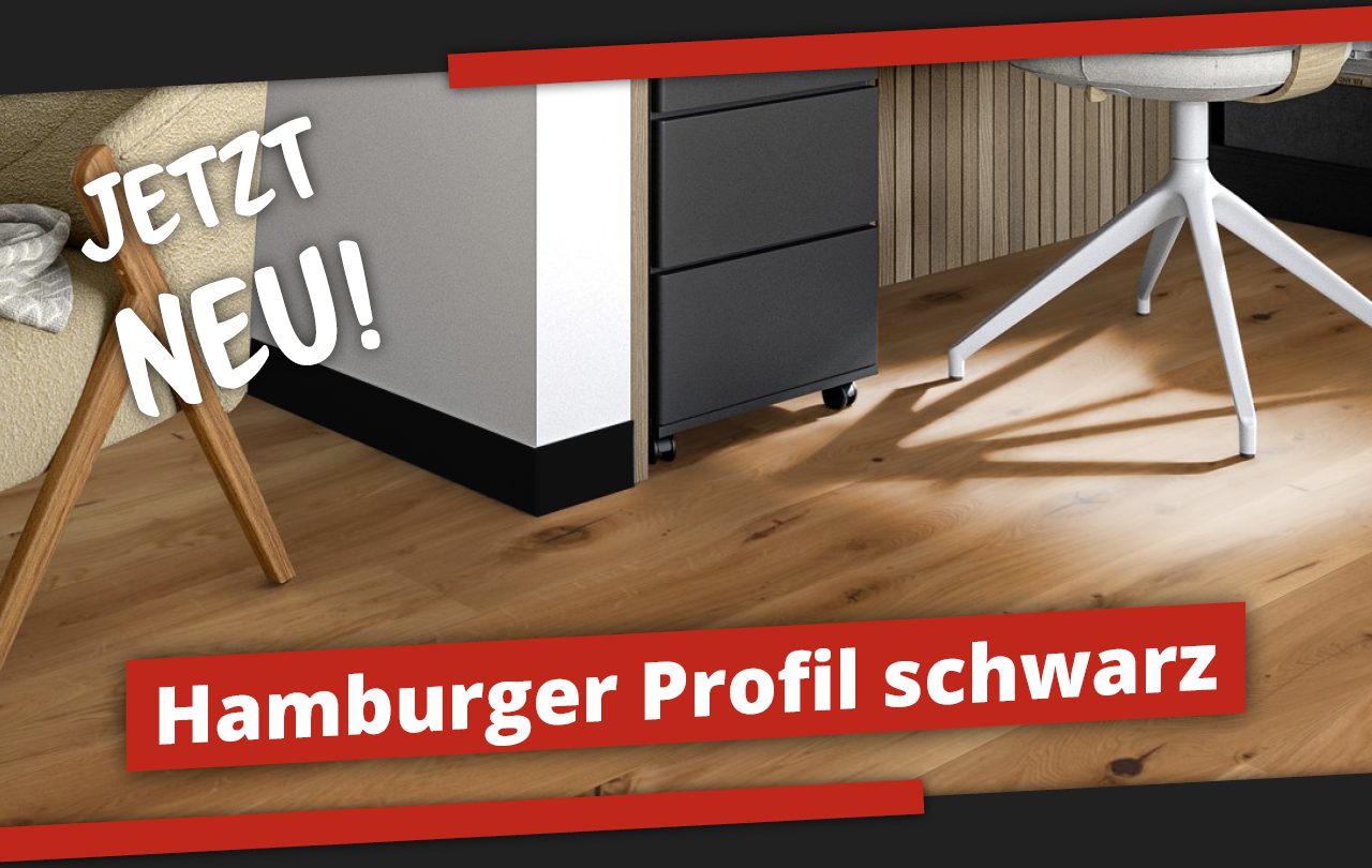 Ab sofort bei REUD erhältlich | Hamburger Profil in schwarz