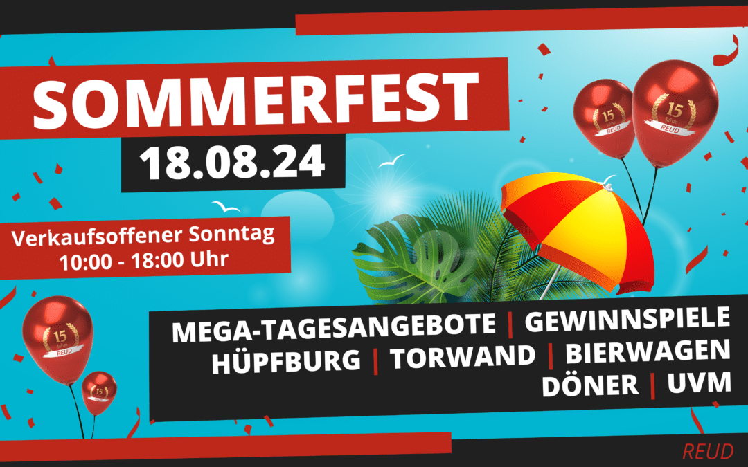 ☀ REUD-Sommerfest ☀