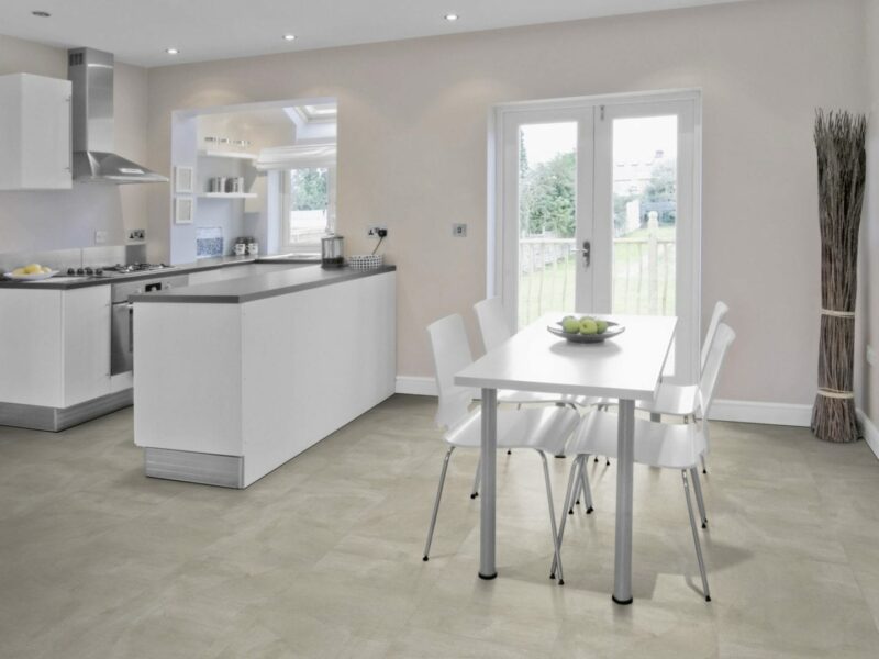 Bodencouture Brick Design Concrete Sand mit Trittschalldämmung Vinylboden