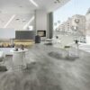 Bodencouture Brick Design Cement Dark grey mit Trittschalldämmung Vinylboden – Bild 3