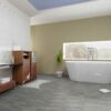 Bodencouture Brick Design Cement Dark grey mit Trittschalldämmung Vinylboden