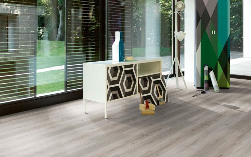 Parador Basic 30 Eiche grau geweißt Vinylboden HDF-Träger mit Trittschalldämmung - Image 4