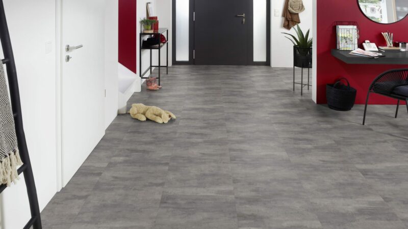 Brick Design Sheets Cement Dark grey zum Verkleben Vinylboden - Image 3