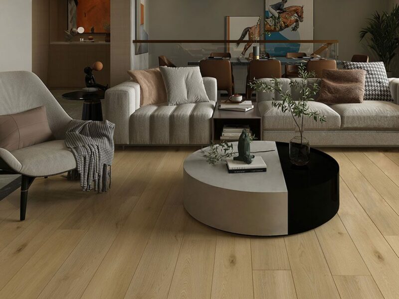Check One Standard 2472 Morbach Eiche Breitdiele inkl. Trittschalldämmung Vinylboden
