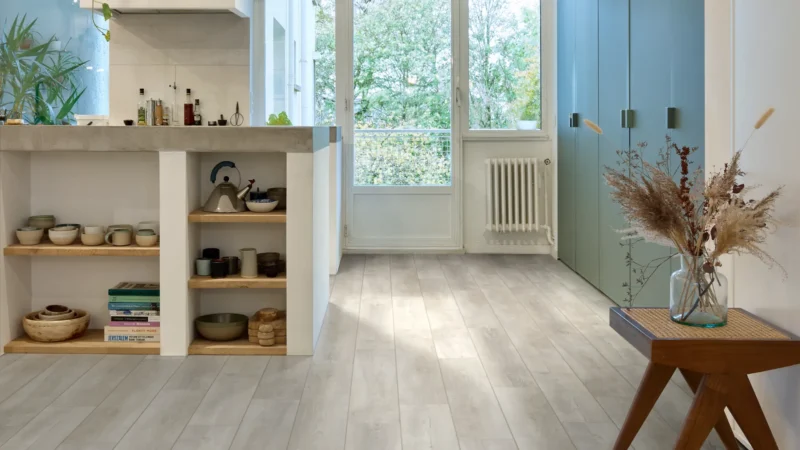 COREtec Naturals 1200 Haze mit Kork Trittschalldämmung Vinylboden Klick - Image 2