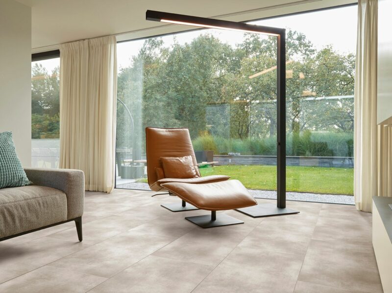 COREtec Naturals Tile Series Megastone Everest mit Kork Trittschalldämmung Vinylboden Klick - Image 3