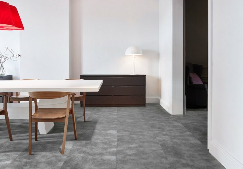 COREtec Naturals Tile Series Sierra mit Kork Trittschalldämmung Vinylboden Klick – Bild 2