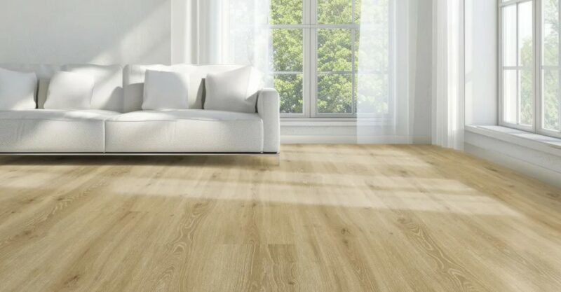 Decoflooring Eiche Loft Landhausdiele integrierter Trittschalldämmung Vinylboden Klick - Image 6