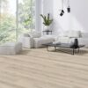Decoflooring Eiche Polar Landhausdiele integrierter Trittschalldämmung Vinylboden Klick