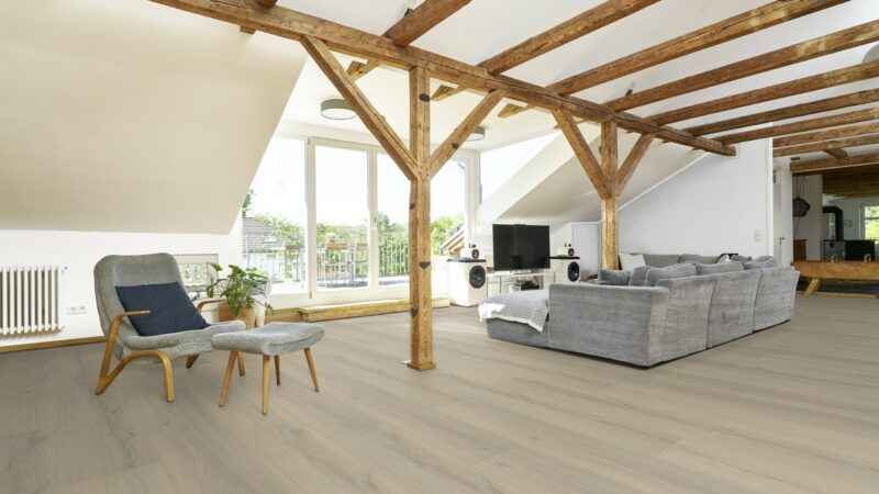 EcoPur Eiche Diamant SPC mit integrierte Trittschalldämmung Vinylboden Click – Bild 5