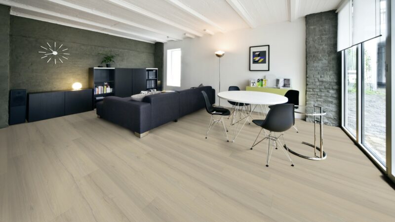 EcoPur Eiche Diamant SPC mit integrierte Trittschalldämmung Vinylboden Click – Bild 7