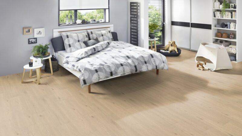 EcoPur Eiche Heaven SPC mit integrierte Trittschalldämmung Vinylboden Click - Image 8