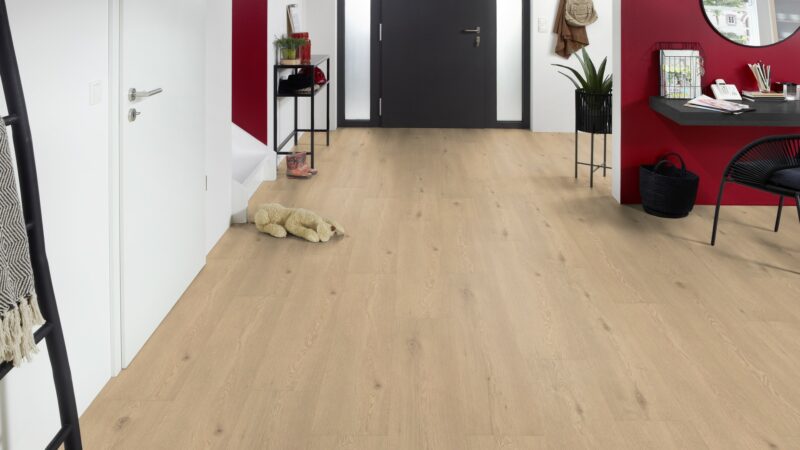 EcoPur Eiche Heaven SPC mit integrierte Trittschalldämmung Vinylboden Click