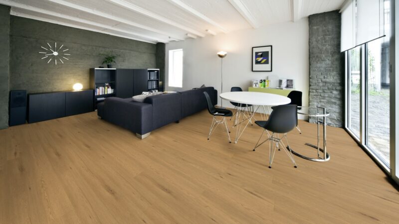 EcoPur Eiche Luna SPC mit integrierte Trittschalldämmung Vinylboden Click - Image 8