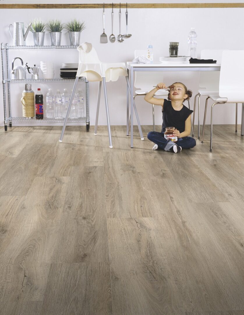 Gerflor Virtuo Clic Rigid Acoustic 1026 Baita Taupe Vinylboden Klick – Bild 2