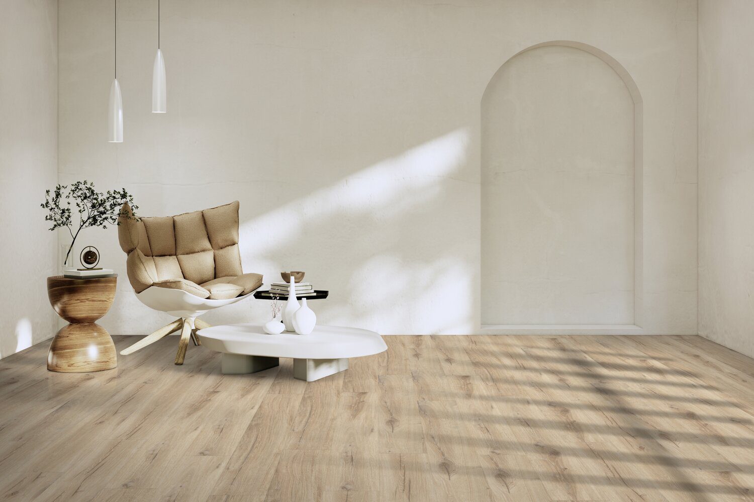 Gerflor Virtuo Clic Rigid Acoustic 1454 Daintree Natural Vinylboden Klick – Bild 3
