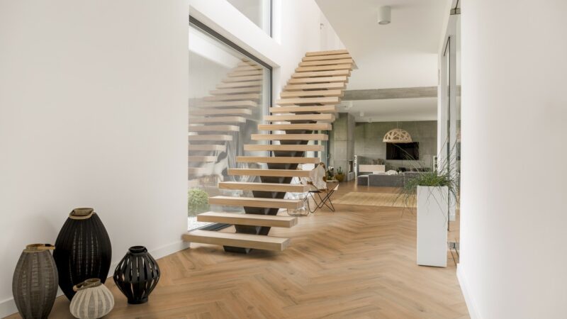 GreenLine Daisy Herringbone mit integrierter Trittschalldämmung Vinylboden Klick - Image 3