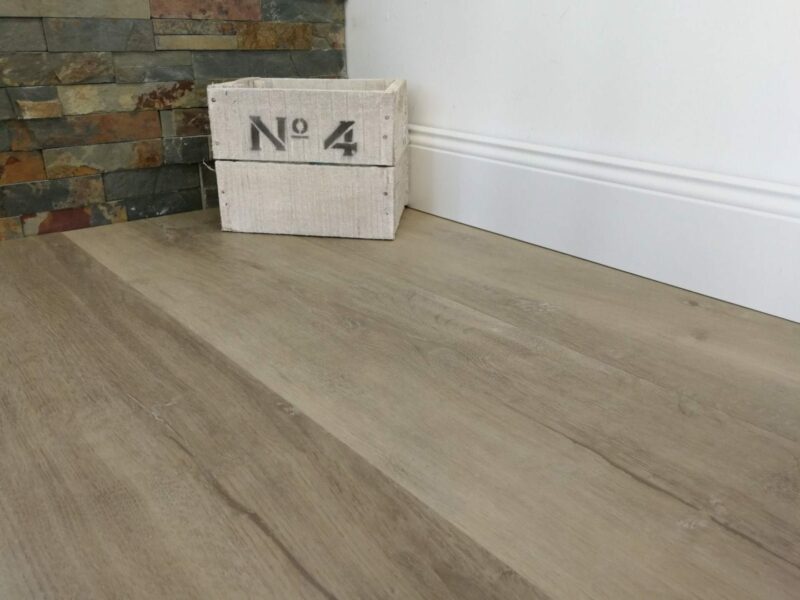 GreenLine Silent XL Kalahari Eiche sand mit Trittschalldämmung Vinylboden