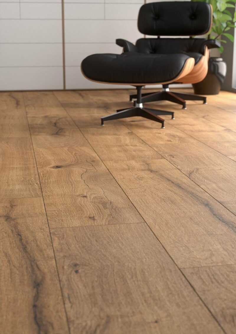Kronoflooring Rocko R124 Clove XL mit lackierte Fuge Vinylboden Klick