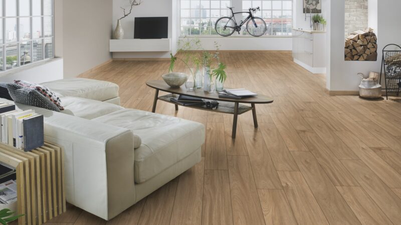 Kronoflooring Super Natural Credenza Oak Landhausdiele Laminat Klick - Image 4