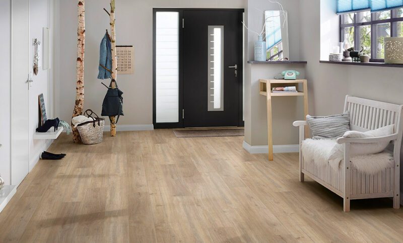 Kronoflooring Super Natural Khaki Oak Landhausdiele Laminat Klick - Image 3