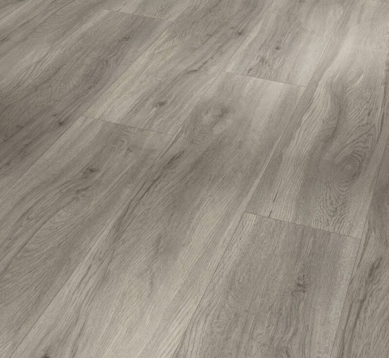 Parador Eiche pastellgrau gebürst.Strukt. LHD gefast Vinyl Basic 5.3