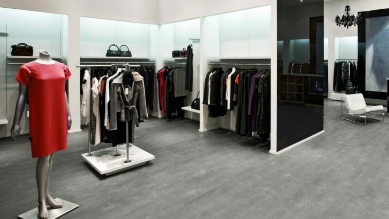 Tarkett Starfloor 30 Fliese Composite grey Zement Vinylboden - Image 3