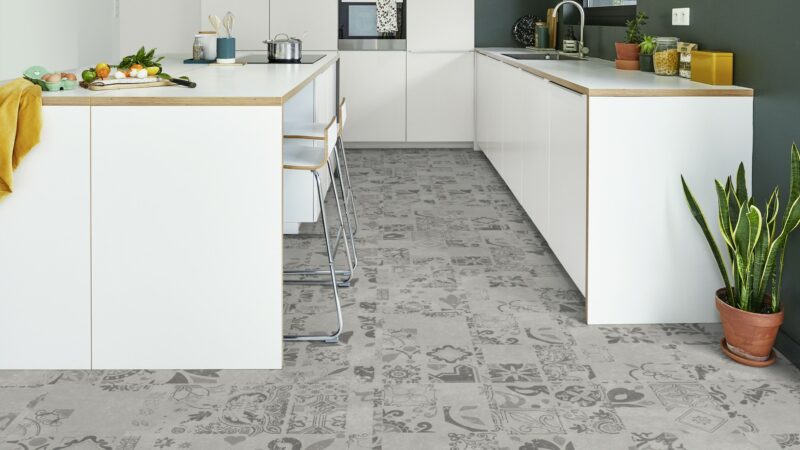 Tarkett Starfloor Click 30 Fliese Retro Medina grey Vinylboden Klick