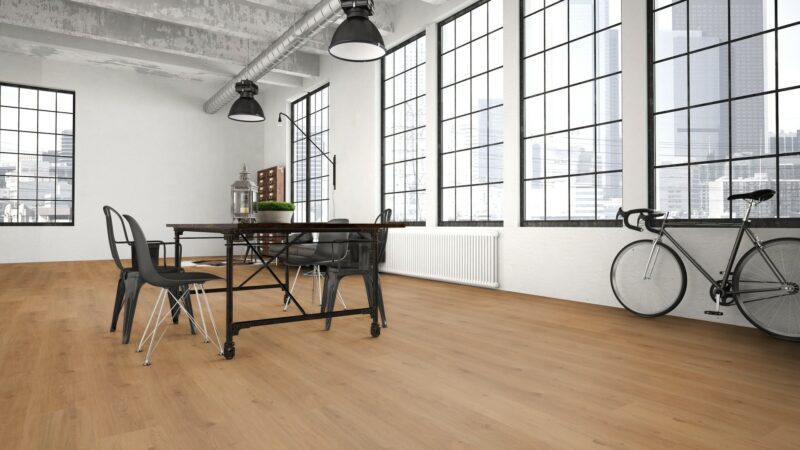 X-Citing Eiche Ambience Coffee SPC mit integrierte Trittschalldämmung Vinylboden Click - Image 5
