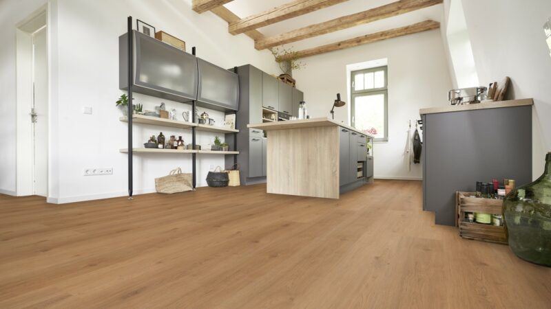 X-Citing Eiche Ambience Coffee SPC mit integrierte Trittschalldämmung Vinylboden Click - Image 10