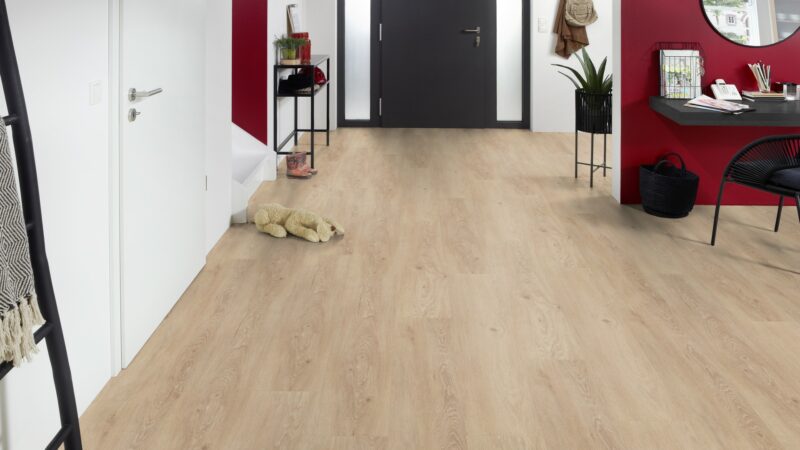 X-Citing Eiche Harmony Kaschmir SPC mit integrierte Trittschalldämmung Vinylboden Click