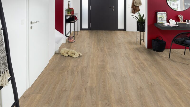 X-Treme Eiche Ginger SPC mit integrierte Trittschalldämmung Vinylboden Click - Image 6