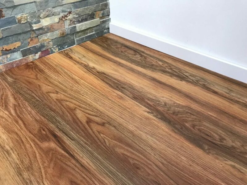 GreenLine Silent XL Walnuss Natur mit Trittschalldämmung Vinylboden