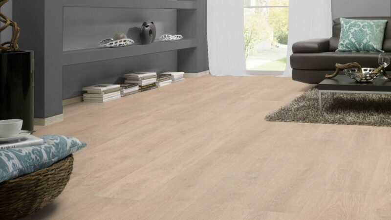 Kronotex Dynamic Hacienda Eiche beige Landhausdiele Laminat - Image 4