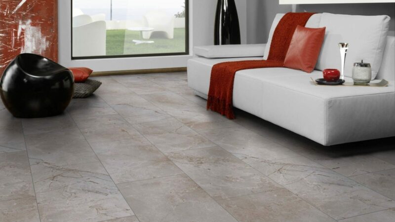 Kronotex Mega plus Fliesenoptik Naxos - Marmor hell Laminat - Image 3