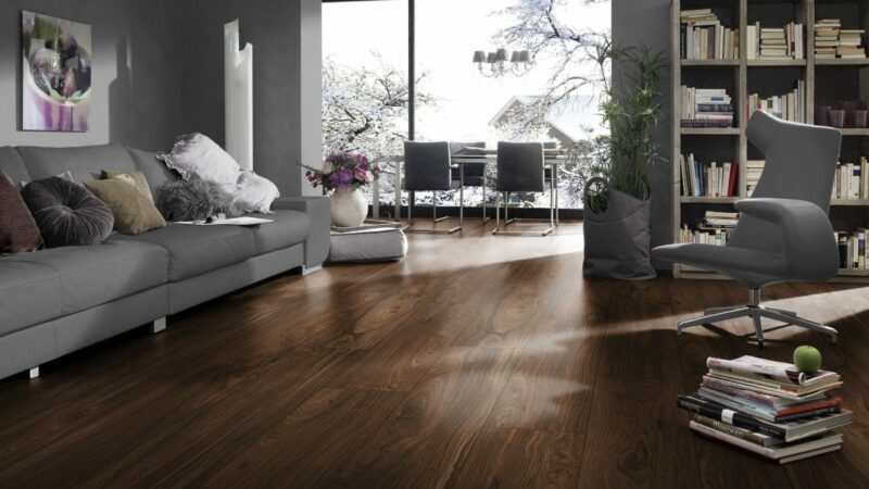 Kronotex Exquisit Nussbaum Toskana Landhausdiele Laminat - Image 4