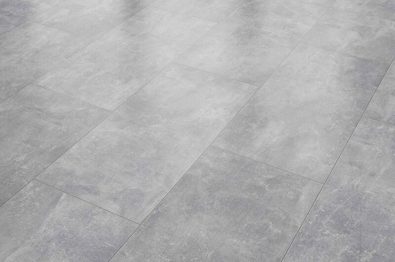Classen Visiogrande Fliesenoptik Sottofondo Grigio - Sichtestrich hell Laminat