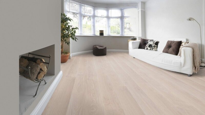 Kronotex Exquisit Waveless Oak white Landhausdiele Laminat - Image 2