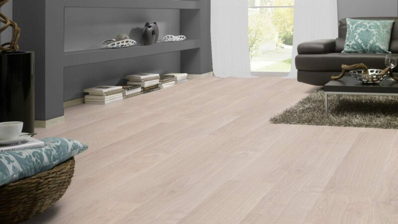 Kronotex Exquisit Waveless Oak white Landhausdiele Laminat - Image 4