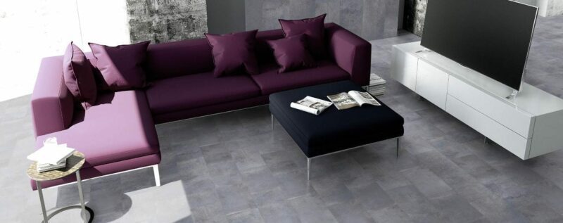 Classen Visiogrande Concrete Kiesel - Zementestrich grau Laminat - Image 3